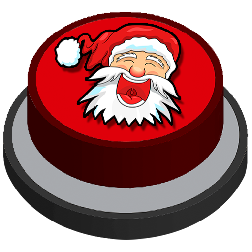 Ho Ho Ho Santa Claus Button