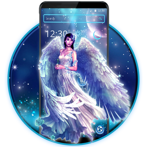 Holy Fantasy Angel Launcher Theme