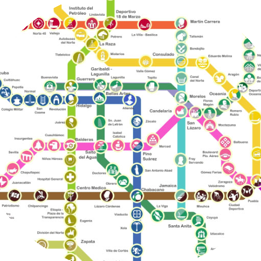 Metro CDMX+ Mapas sin Internet