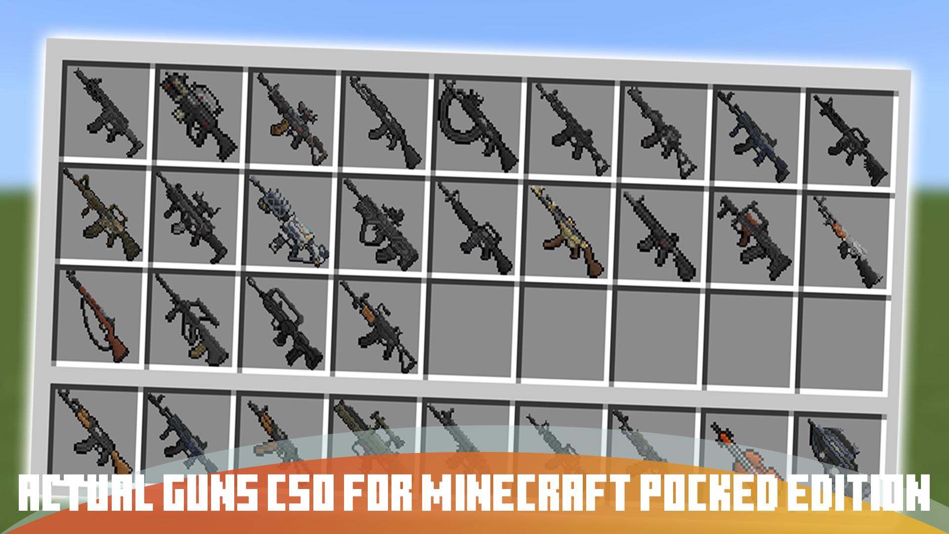 Скачать Actual Guns CSO Mod Minecraft на ПК | Официальный представитель  GameLoop