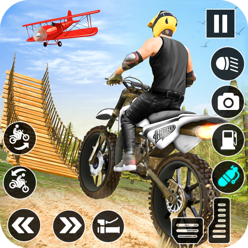 xe máy đua xe đạp stunt games