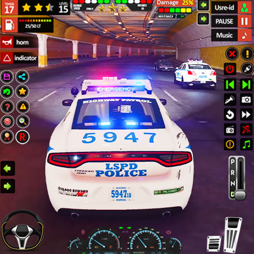 Polícia Carro: jogo de polícia