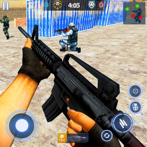 बंदूक वाला गेम Commando Strike