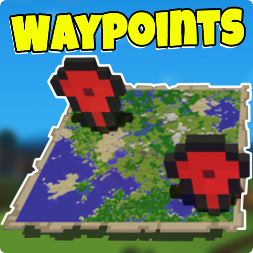 Waypoints Minimap Mod for MCPE