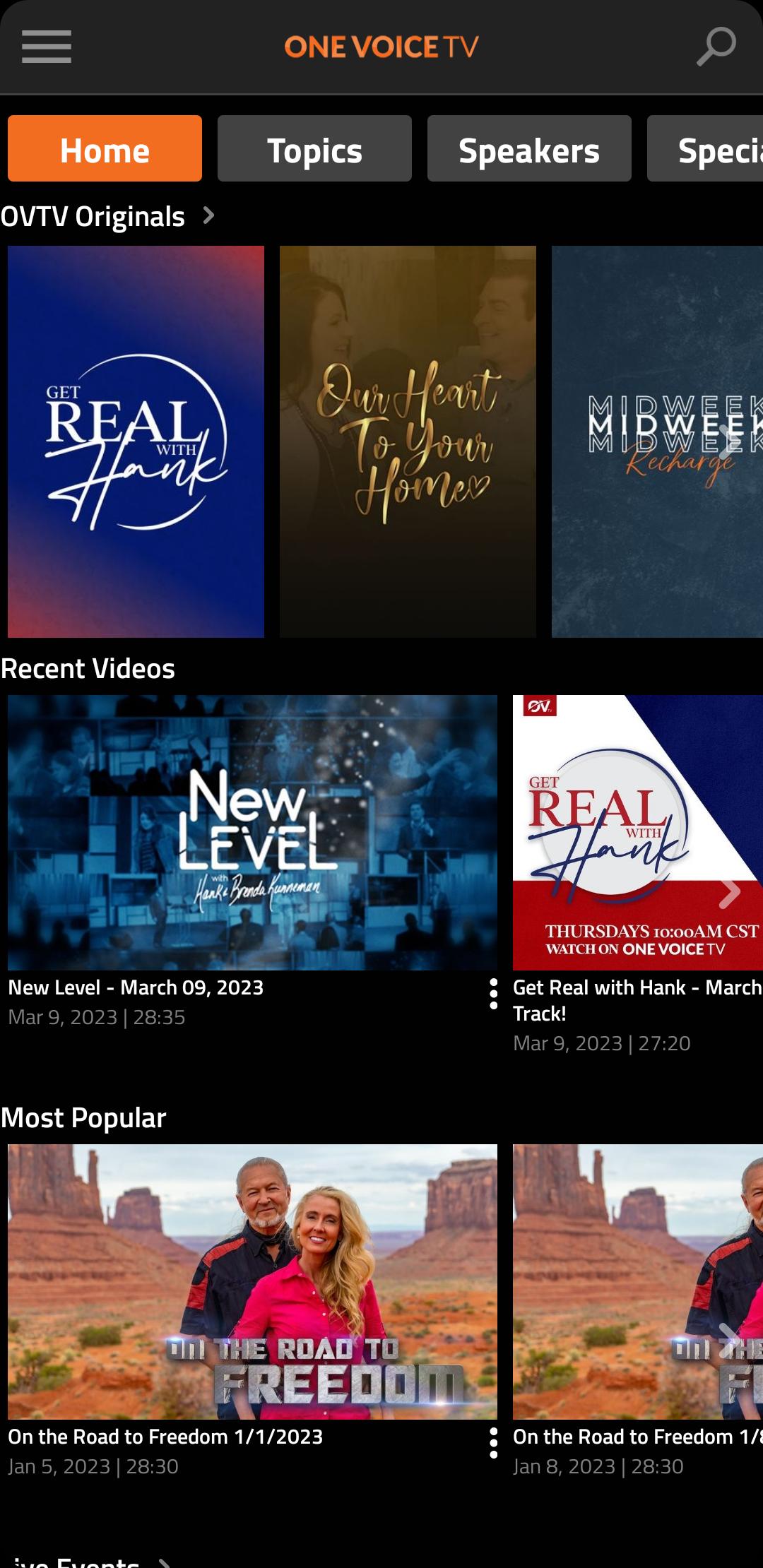 Download One Voice TV OVTV android on PC