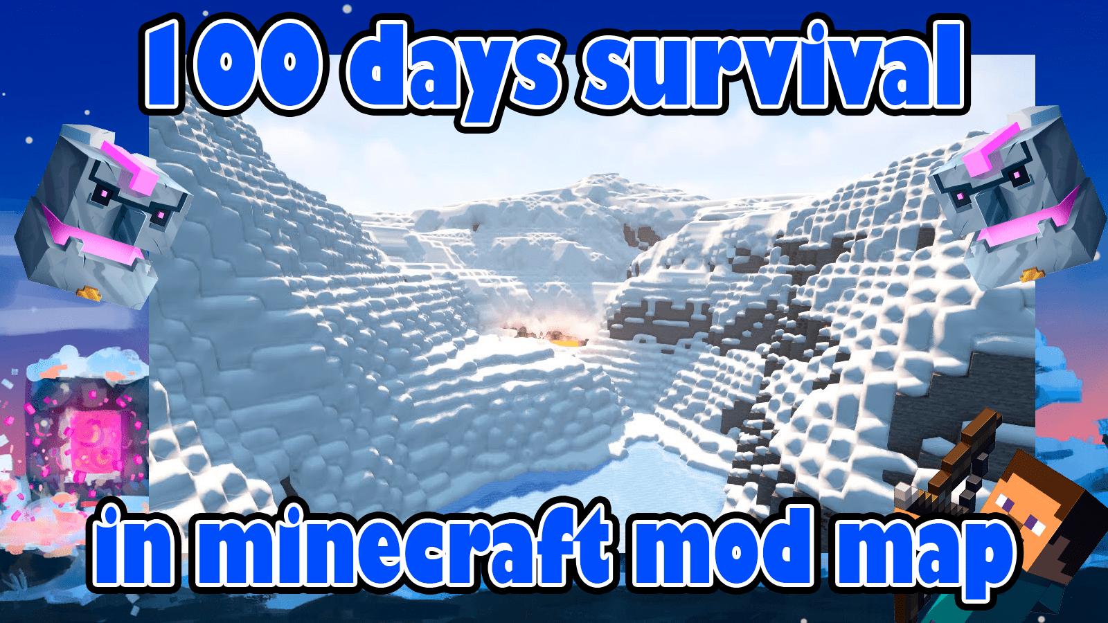 Download 100 Days Survival Mod For MCPE android on PC