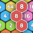 2048 Hexagon-Number Merge Game