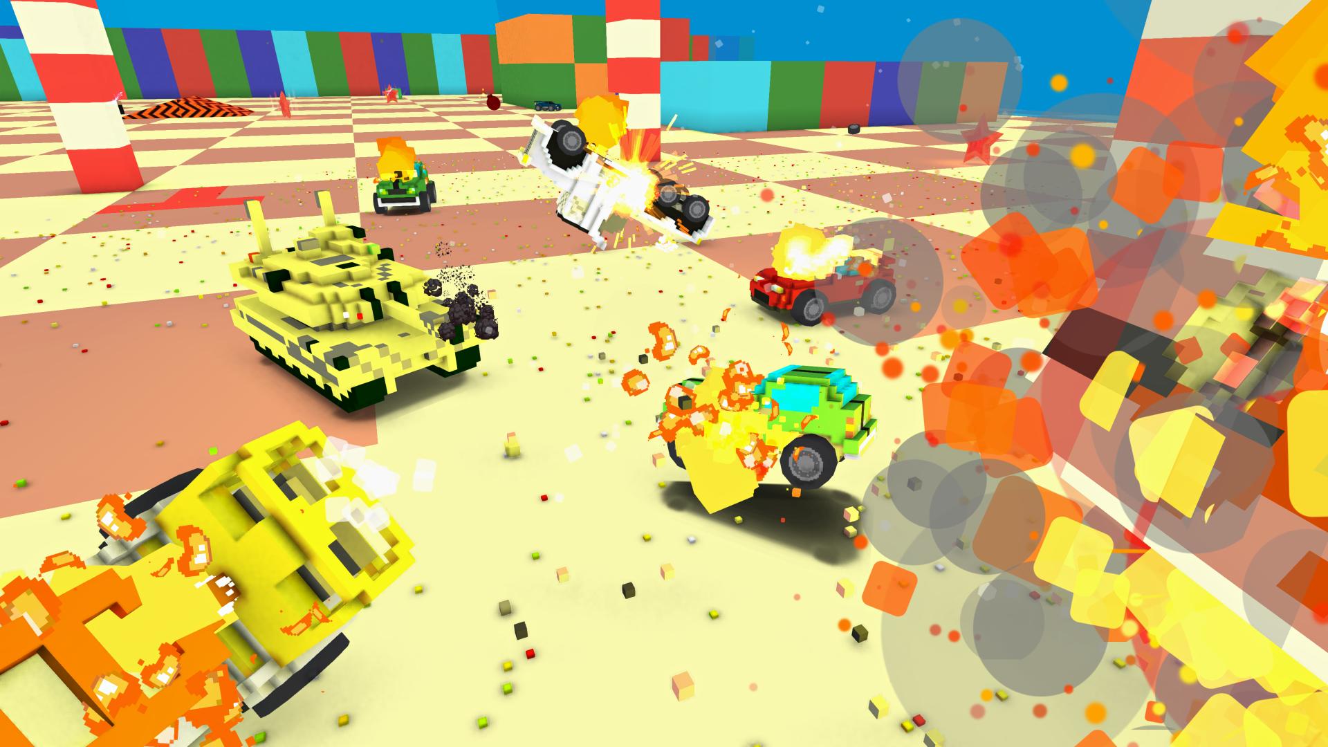 Скачать Blocky Demolition Derby 2 на ПК | Официальный представитель GameLoop