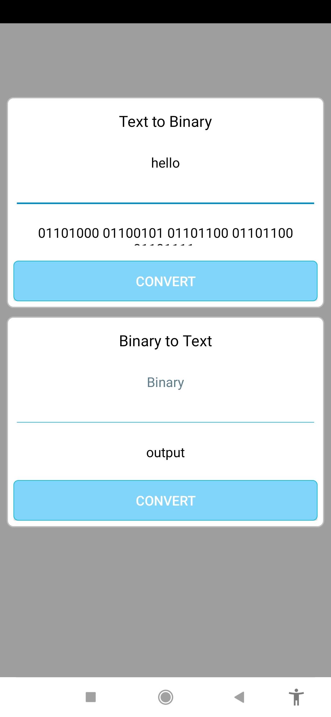 Download Text to Binary android on PC