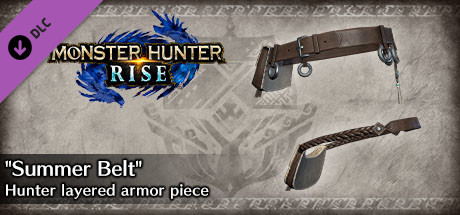 Monster Hunter Rise - "Summer Belt" Hunter layered armor piece
