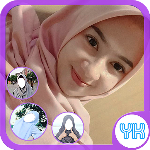 Beauty Selfie Hijab PhotoFrame