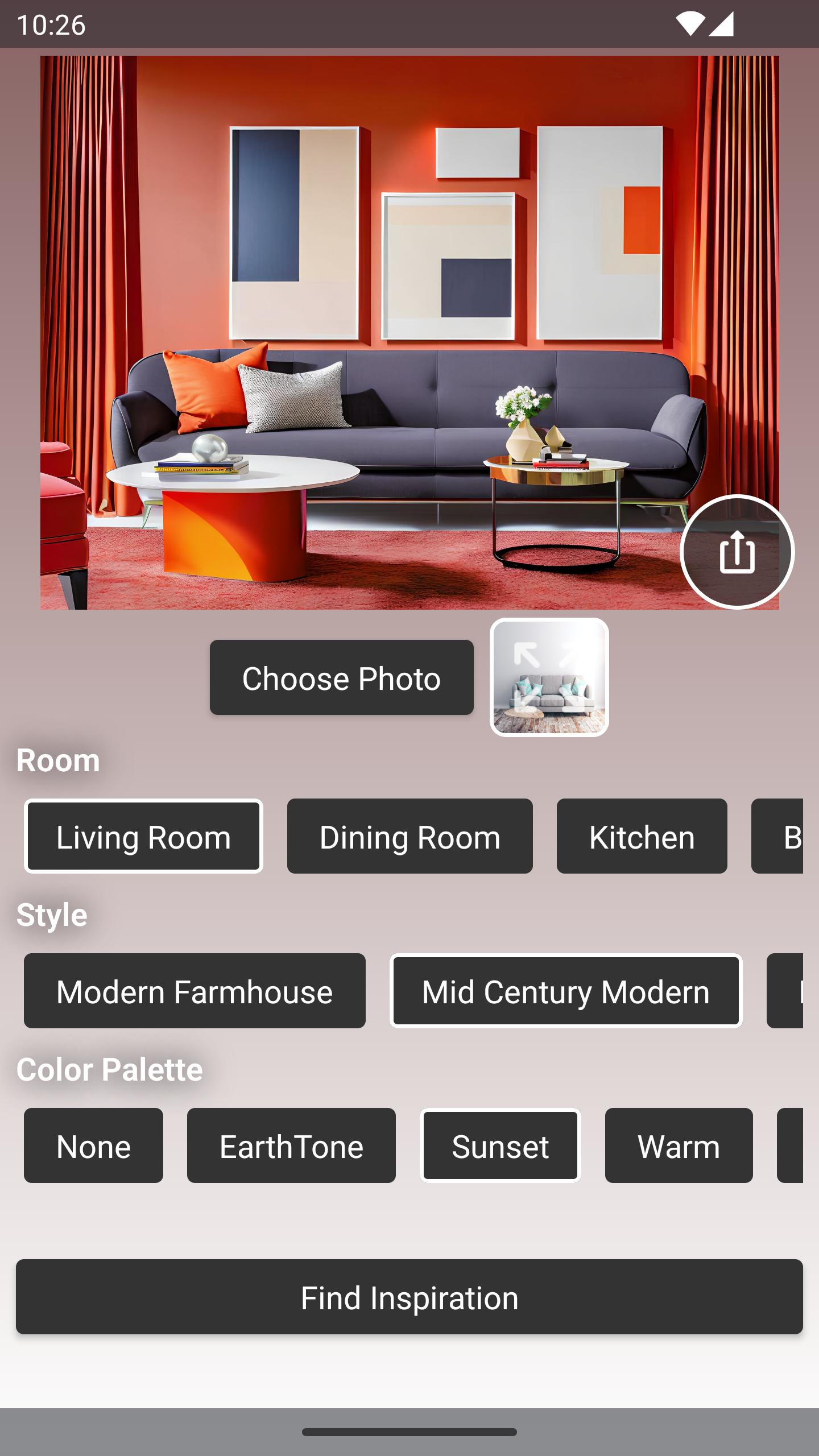 Download Decorous: AI Interior Design android on PC