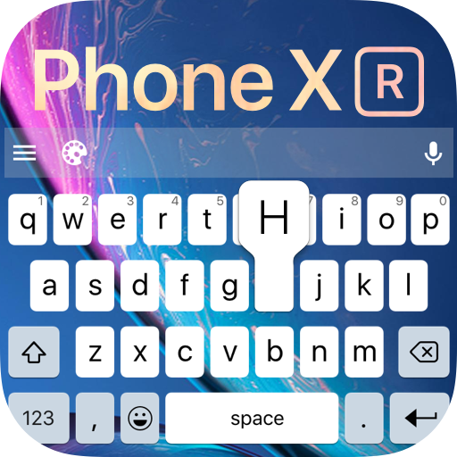 Phone XR keyboard theme