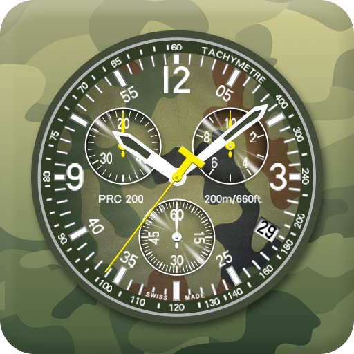 Army Clock Live Wallpaper