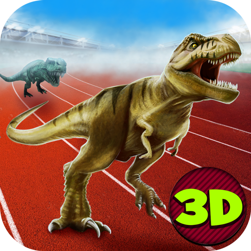 Jurassic Dinosaur T-Rex Race