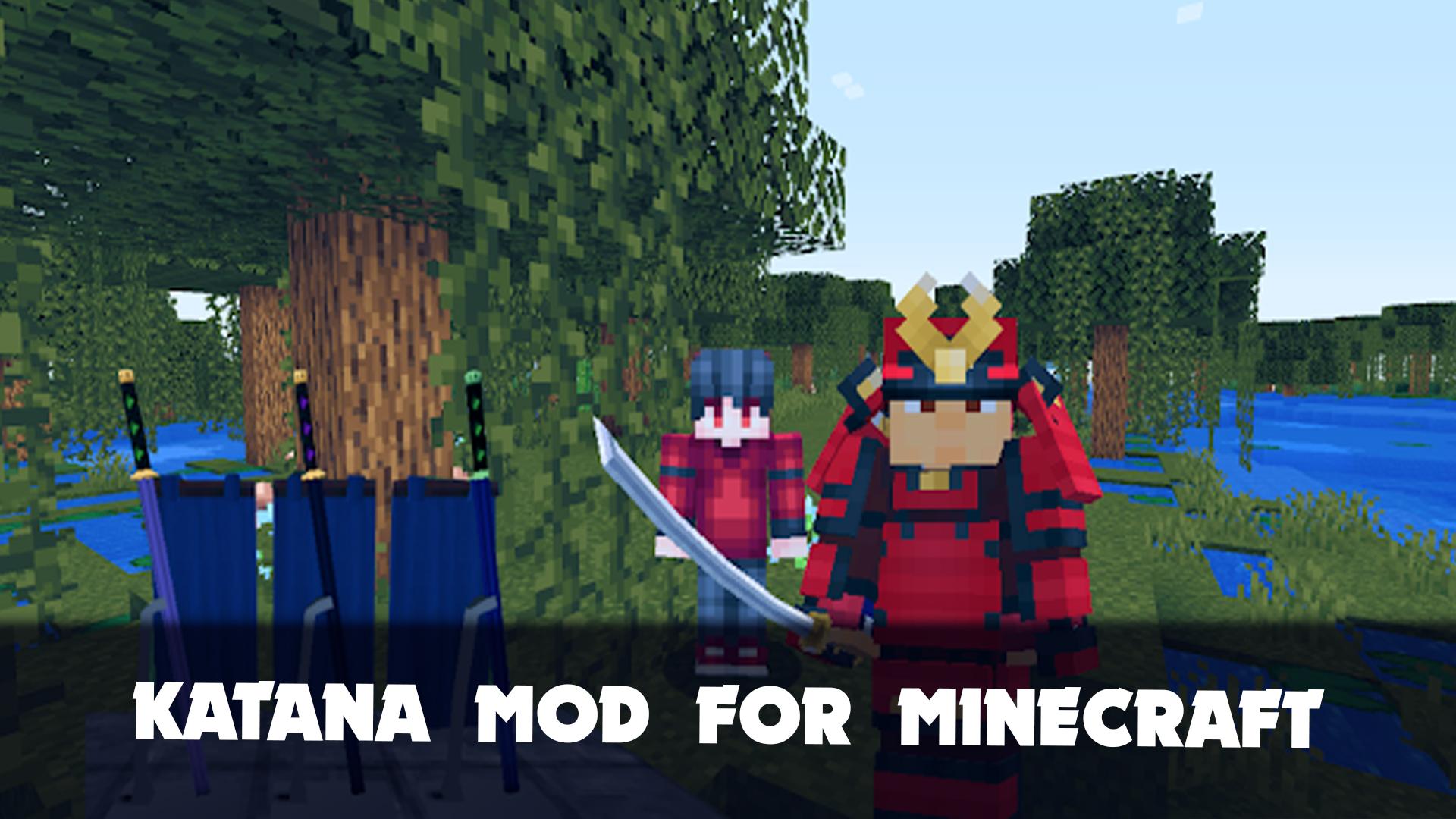 Download Katana Mod for Minecraft PE android on PC