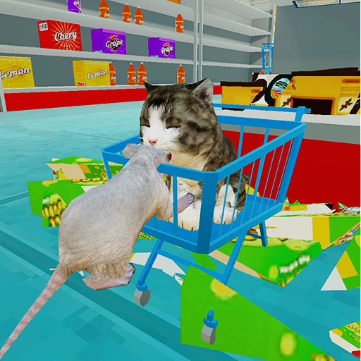 Kitten Cat Smash Super Market