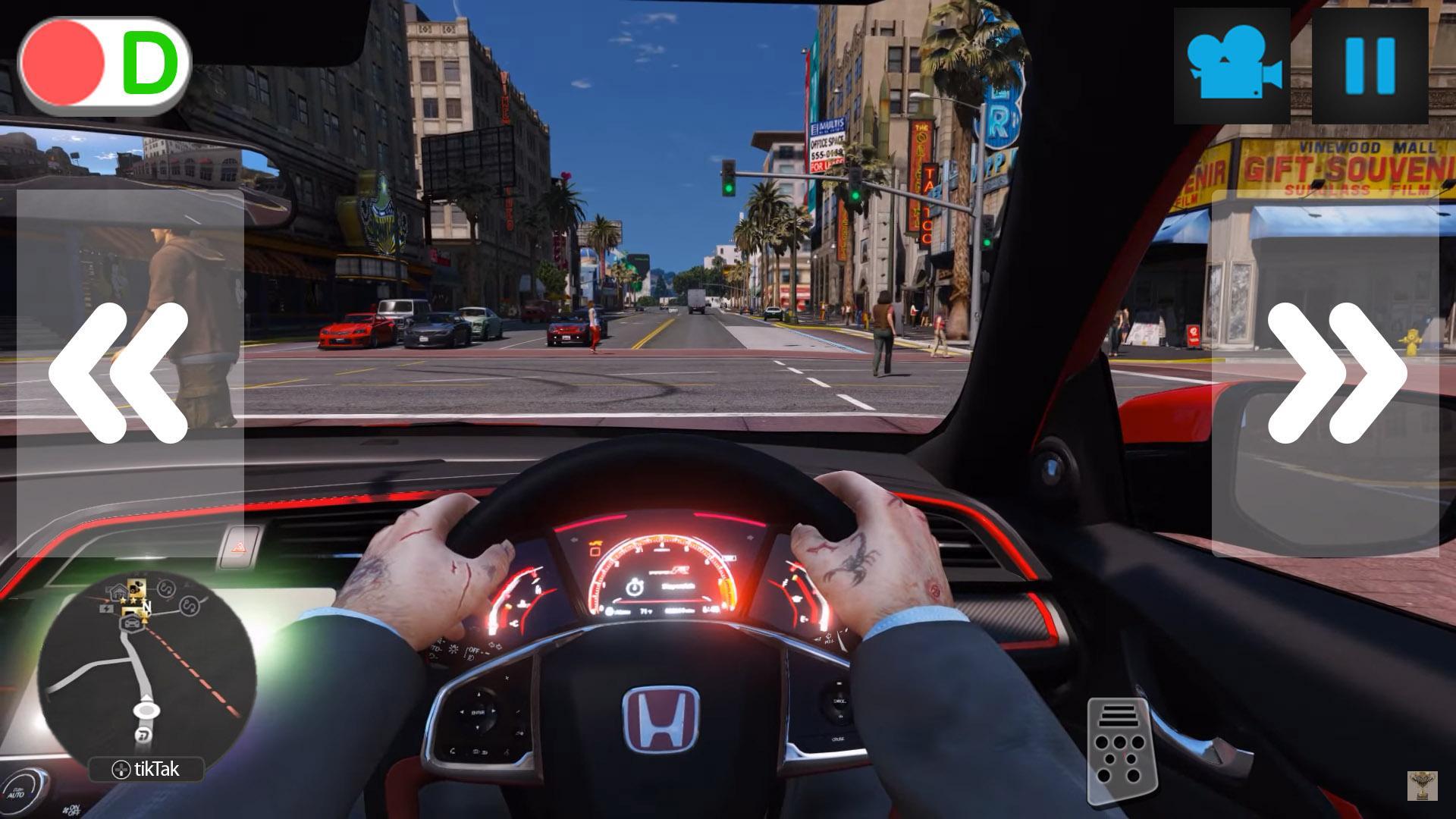 Скачать City Driver Honda Civic Simulator на ПК | Официальный представитель  GameLoop