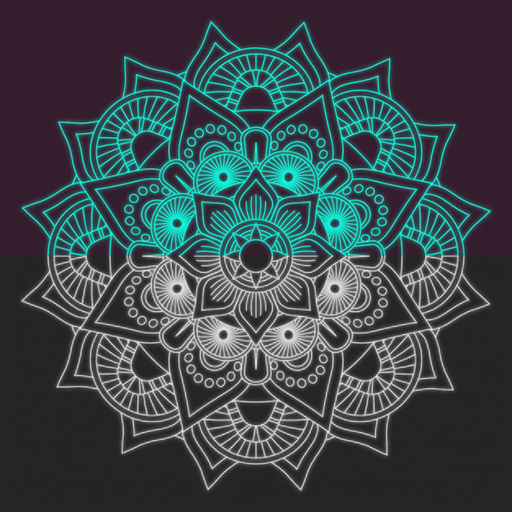 Mandala Color Number Pixel Art