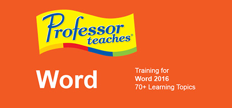 Professor Teaches® Word 2016 – Mac