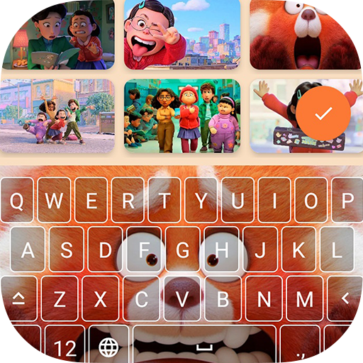 Turning Red Keyboard Wallpaper