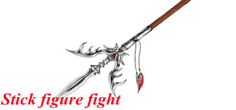 Stick figure fight