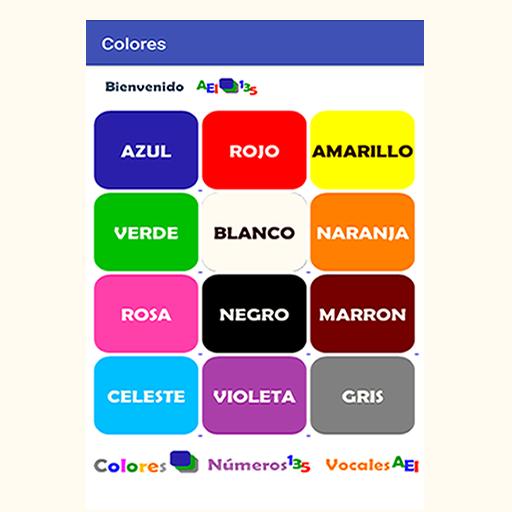 Colores, Vocales y Números en 