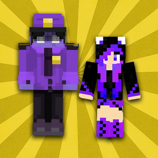 Purple Skin for Minecraft