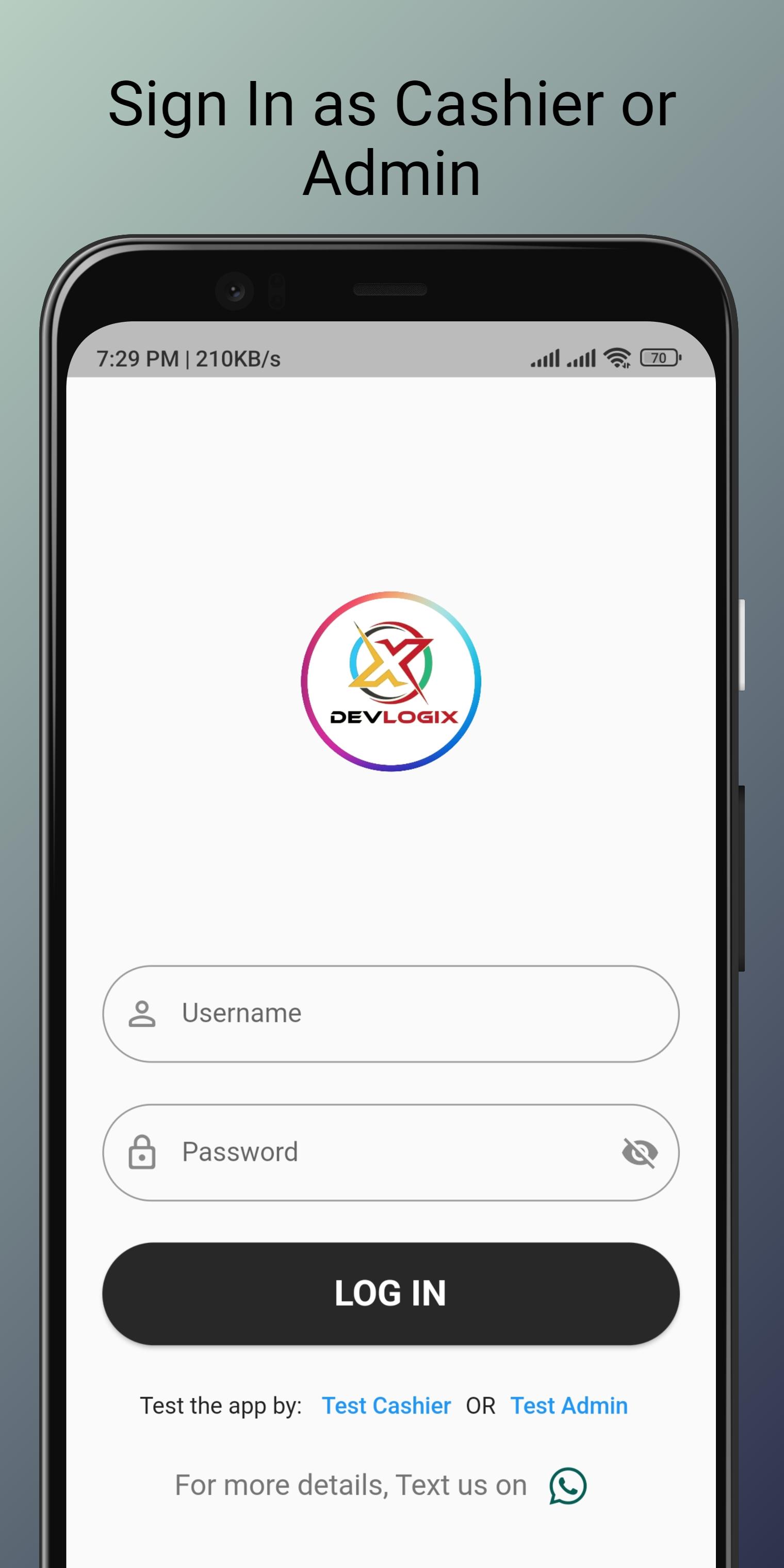 Download XDev POS android on PC