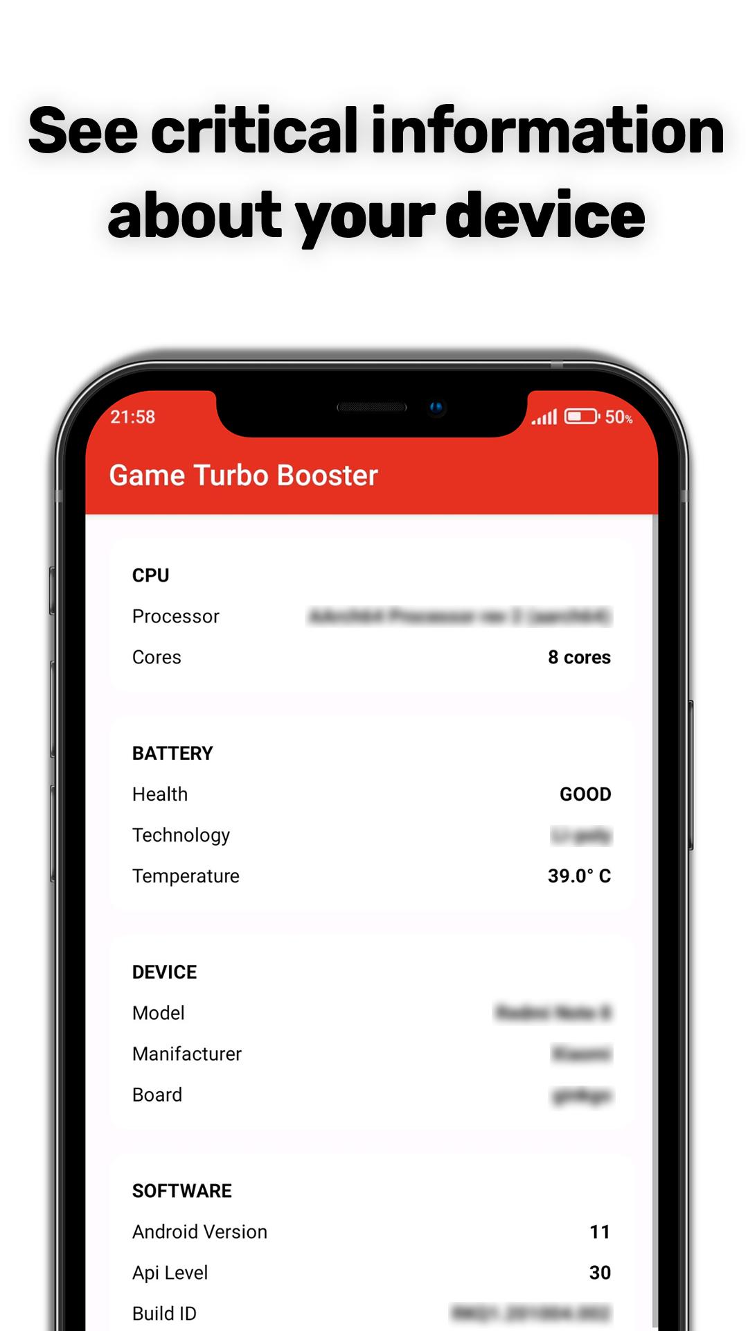 Скачать Game Booster Pro Turbo GFX на ПК | Официальный представитель  GameLoop