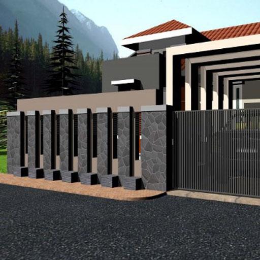 Minimalist House Fence Design