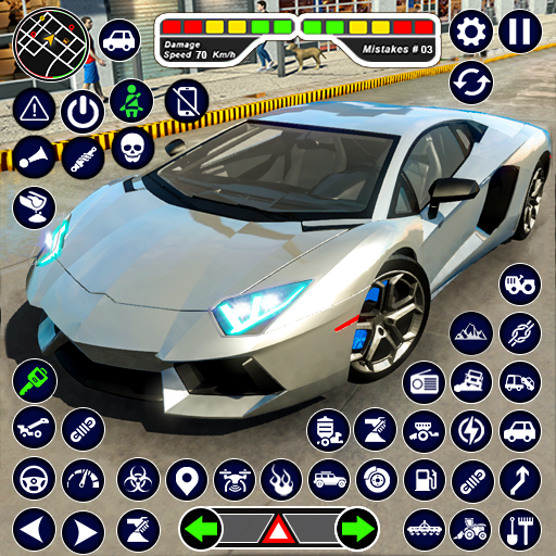 xe đua - Superhero Car Games