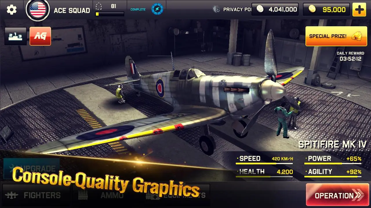 Download do APK de Combate de Aviões de Guerra 3D para Android