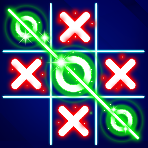 Tic Tac Toe Glow - Xs and Os