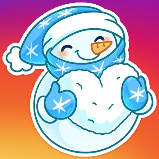 Cold Stickers WASticker