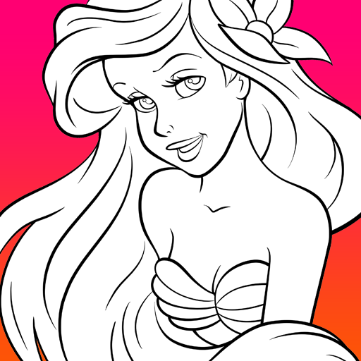 Como desenhar Ariel Mermaid