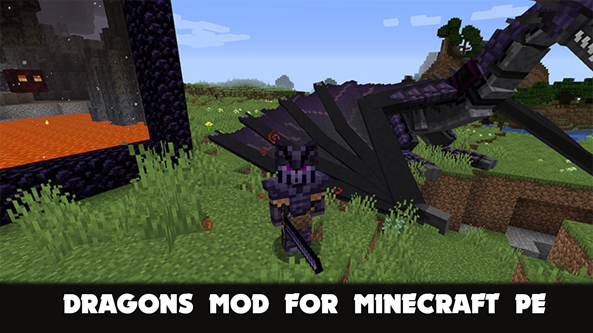 Download Dragon Mod for MinecraftPE android on PC