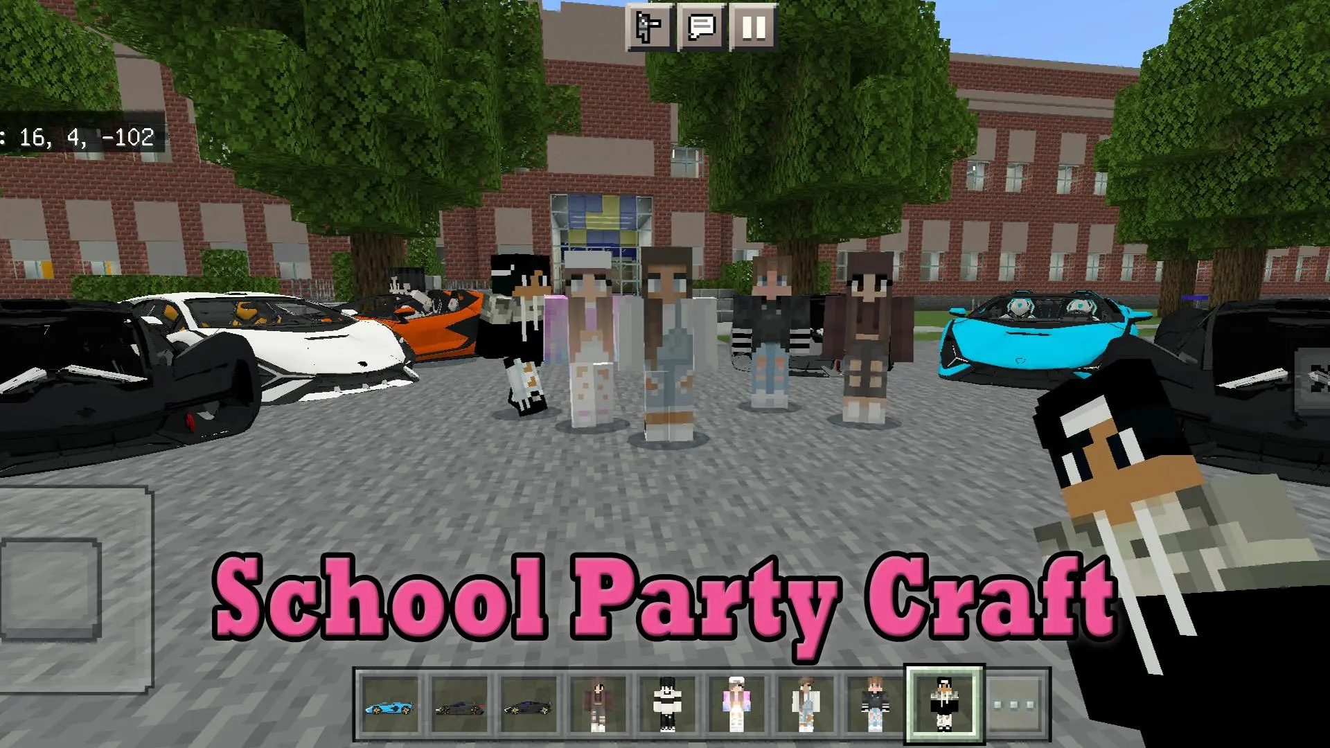 Download School Party Craft 3 Mod android on PC