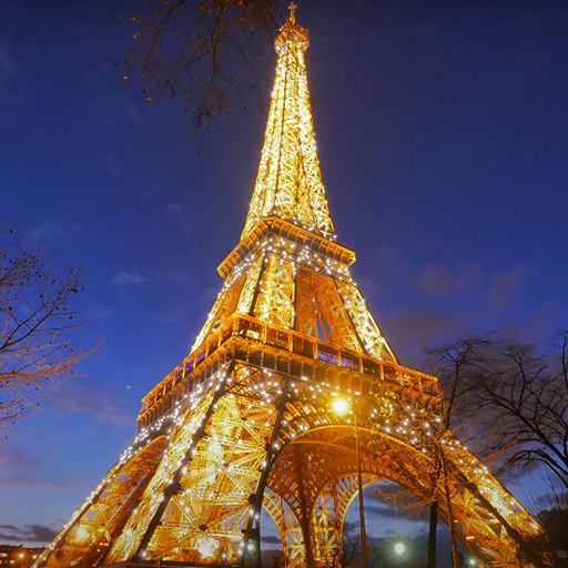 eiffel tower video wallpaper