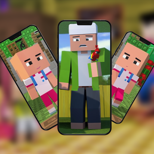 Skin Mod Upin Ipin For MCPE