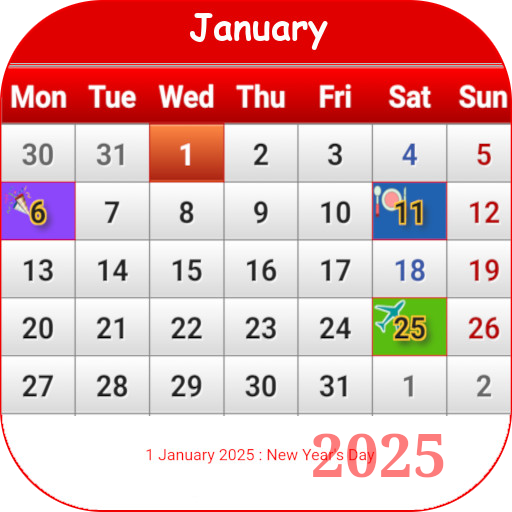 Thai Calendar 2025