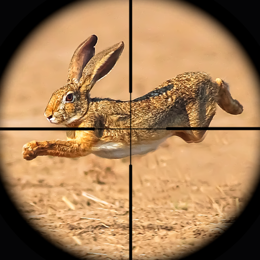 ウサギ狩り狙撃射撃