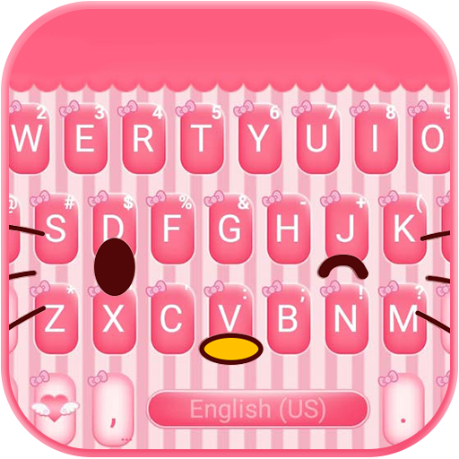 Pink Cute Kitty Theme