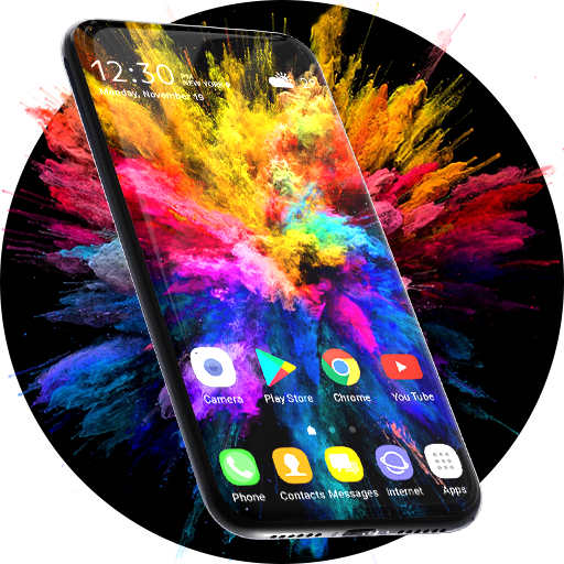 Color Splash Wallpaper Theme