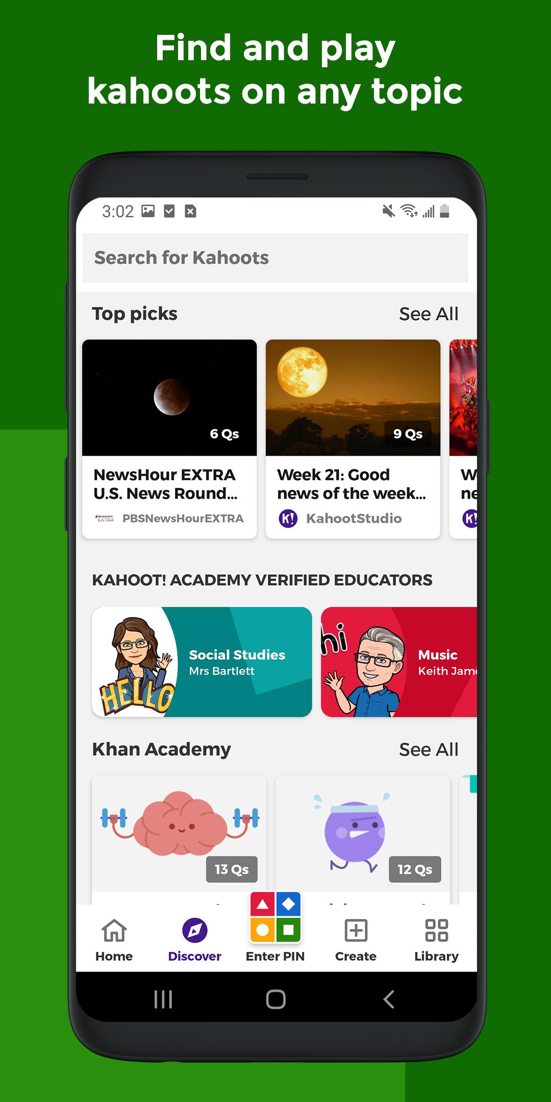 Download & Play Kahoot! Play & Create Quizzes on PC & Mac (Emulator)