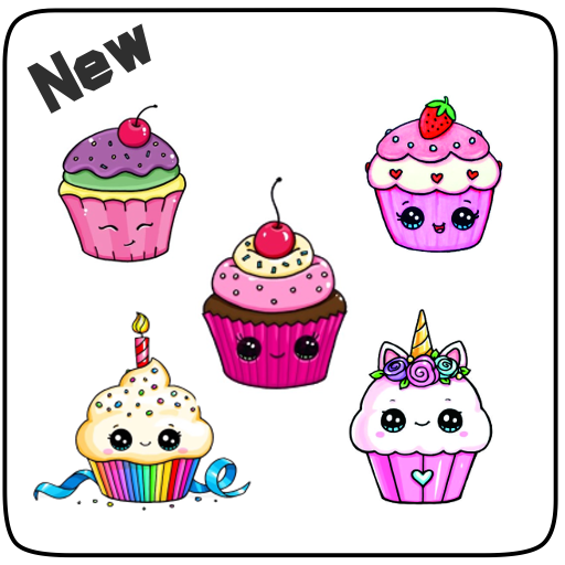 How to Draw Cute Cupcake