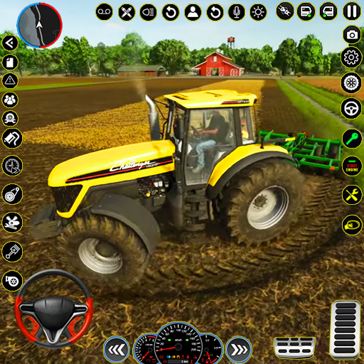 Real Tractor Modern Farming 3D