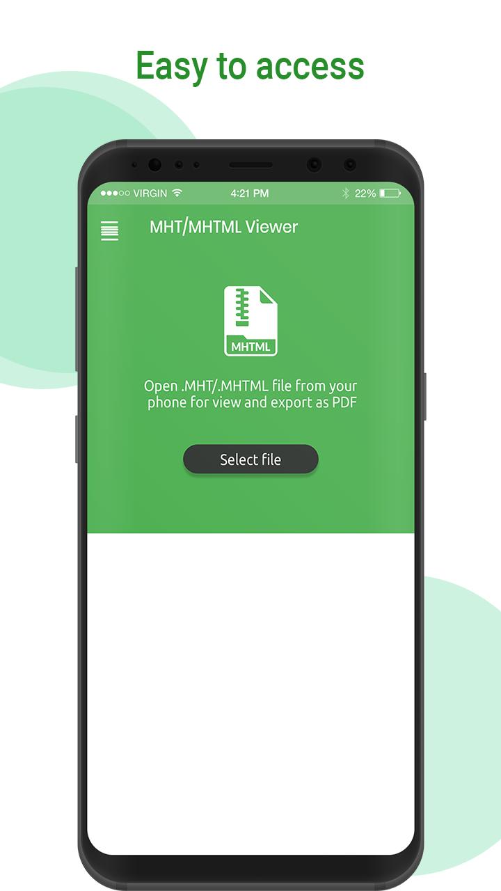 Скачать MHT/MHTML Viewer & PDF Convert на ПК | Официальный представитель  GameLoop