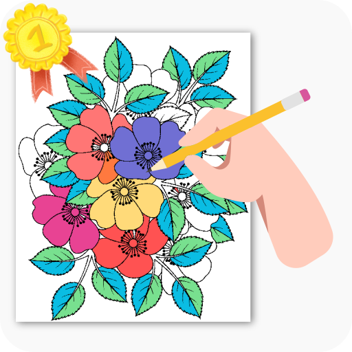 Flower Coloring Book Offline