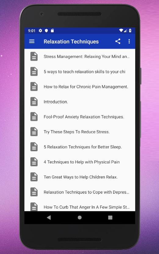 Download Relaxation Techniques android on PC